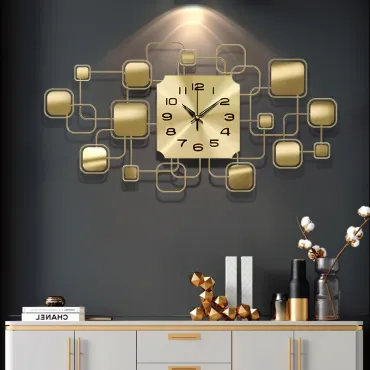 Дизайнерский настенный декор часы LaLume-KKK00337 от ImperiumLoft