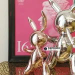 Дизайнерская скульптура кролика LaLume-SKT00170 от ImperiumLoft