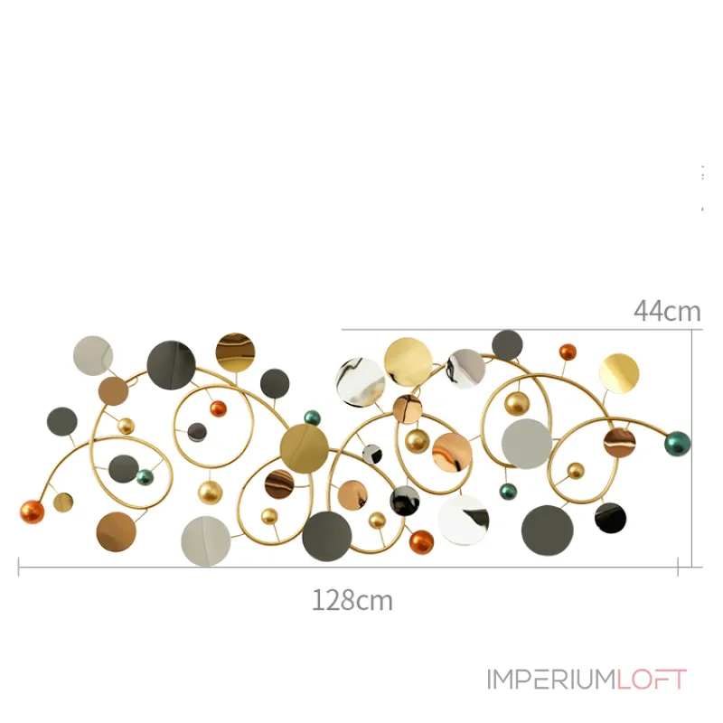 Дизайнерский настенный декор LaLume-KKK00142 от ImperiumLoft Дизайнерский настенный декор LaLume-KKK00142 от ImperiumLoft