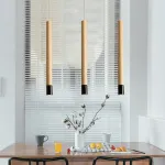 Подвесной светильник PIPE WOOD LONG