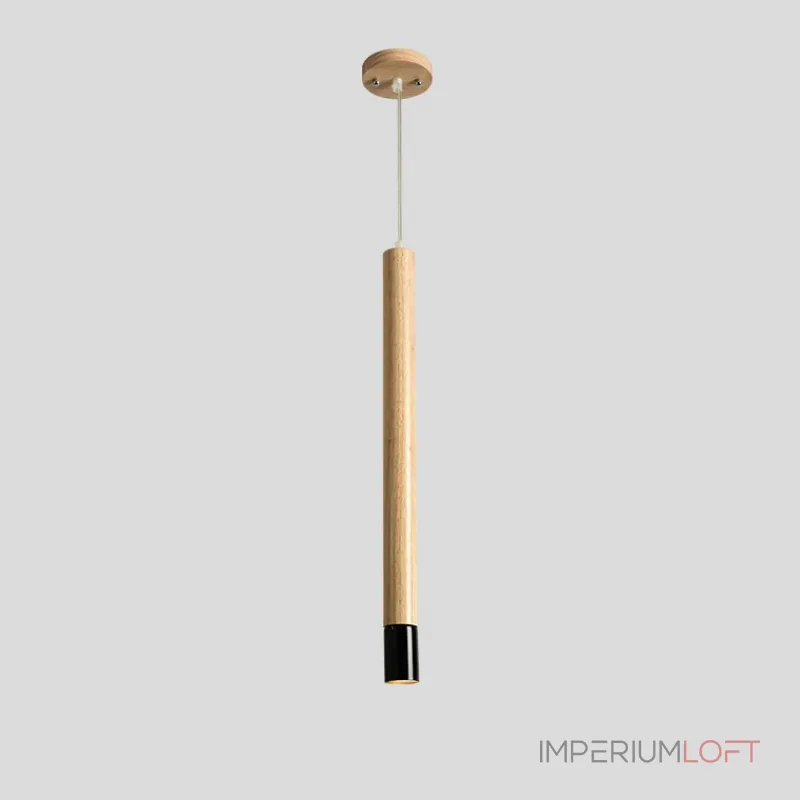 Подвесной светильник PIPE WOOD LONG
