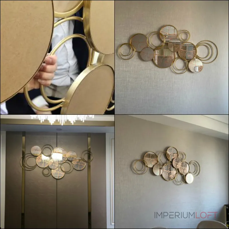 Дизайнерский настенный декор LaLume-KKK00297 от ImperiumLoft Дизайнерский настенный декор LaLume-KKK00297 от ImperiumLoft