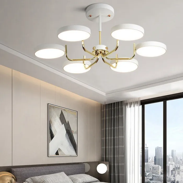 Подвесная люстра TAVIS D78 Gray от ImperiumLoft