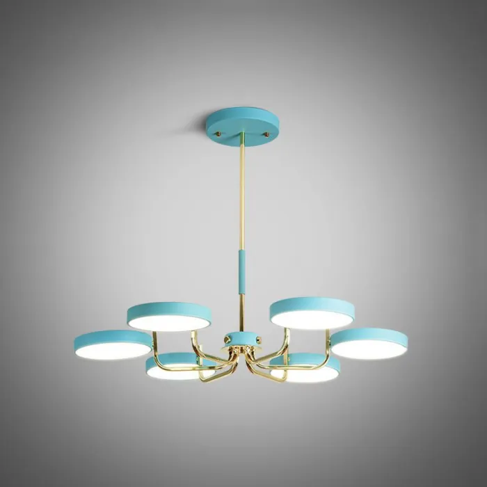 Подвесная люстра TAVIS D78 Blue от ImperiumLoft