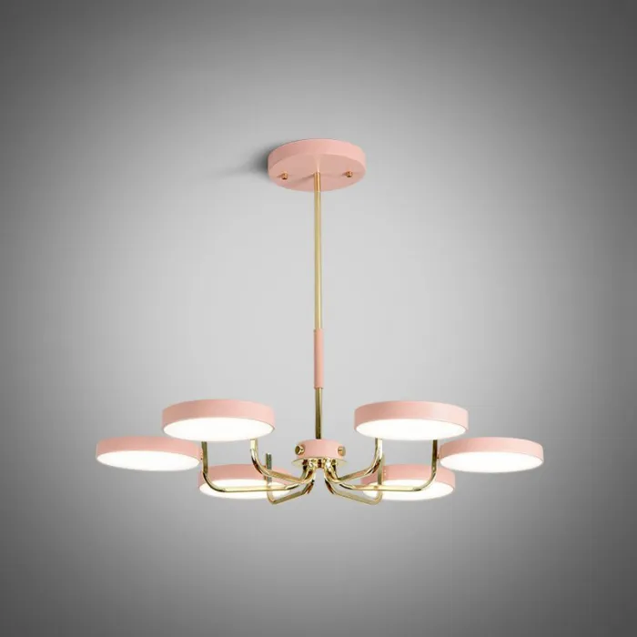 Подвесная люстра TAVIS D78 Pink от ImperiumLoft