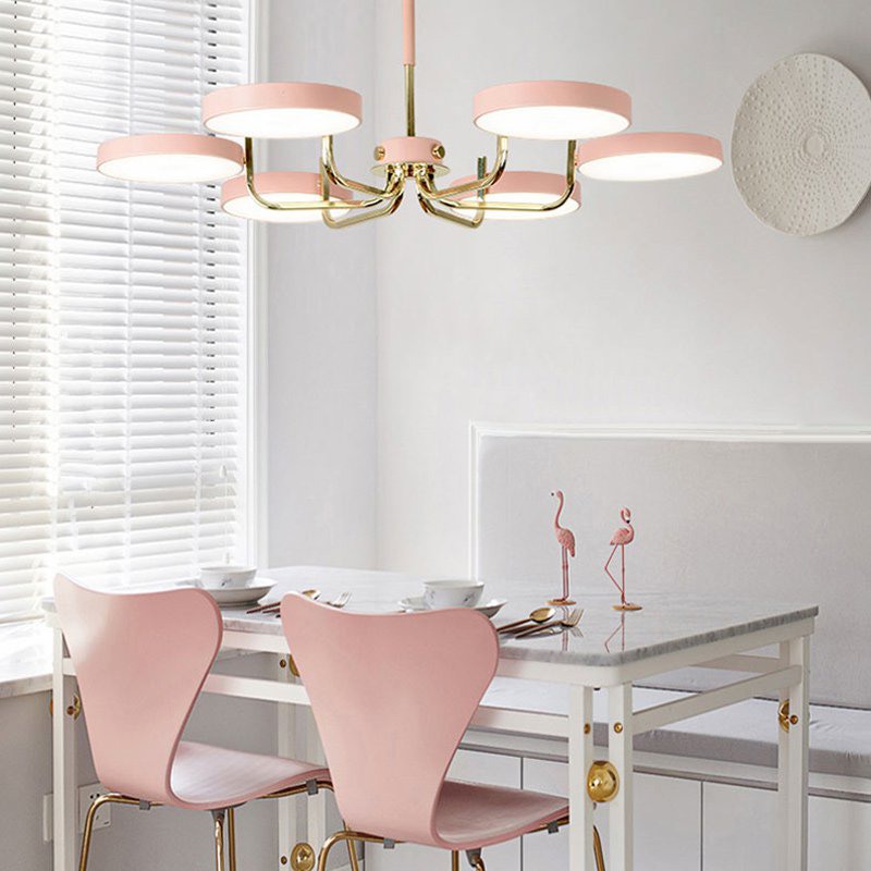 Подвесная люстра TAVIS D78 Pink от ImperiumLoft