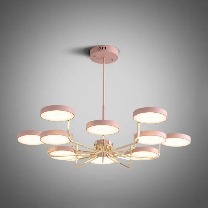 Подвесная люстра TAVIS D115 Pink от ImperiumLoft