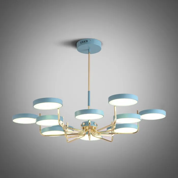 Подвесная люстра TAVIS D115 Blue от ImperiumLoft