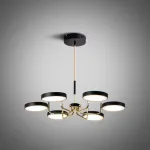 Подвесная люстра TAVIS D78 Black от ImperiumLoft