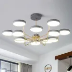 Подвесная люстра TAVIS D78 Gray от ImperiumLoft