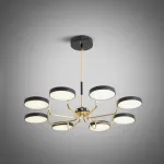 Подвесная люстра TAVIS D93 Black от ImperiumLoft