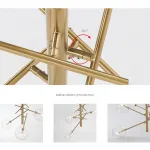 Подвесная люстра STOOLS 8 от ImperiumLoft