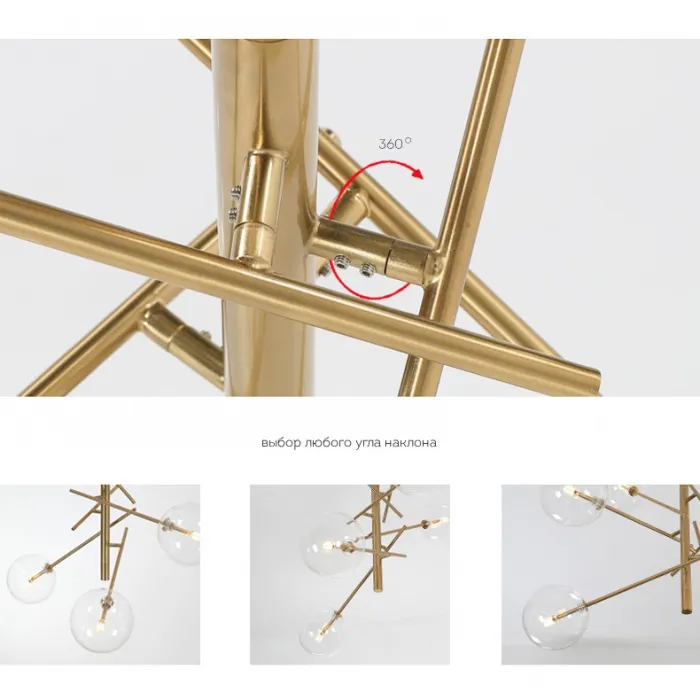 Подвесная люстра STOOLS 8 от ImperiumLoft