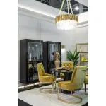 Люстра с кристаллами (золото) 62GDM-81008-800 от ImperiumLOFT от ImperiumLoft
