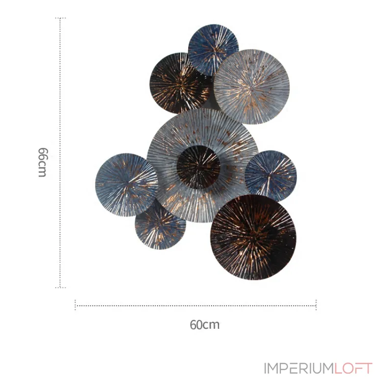 Дизайнерский настенный декор LaLume-KKK00164 от ImperiumLoft Дизайнерский настенный декор LaLume-KKK00164 от ImperiumLoft