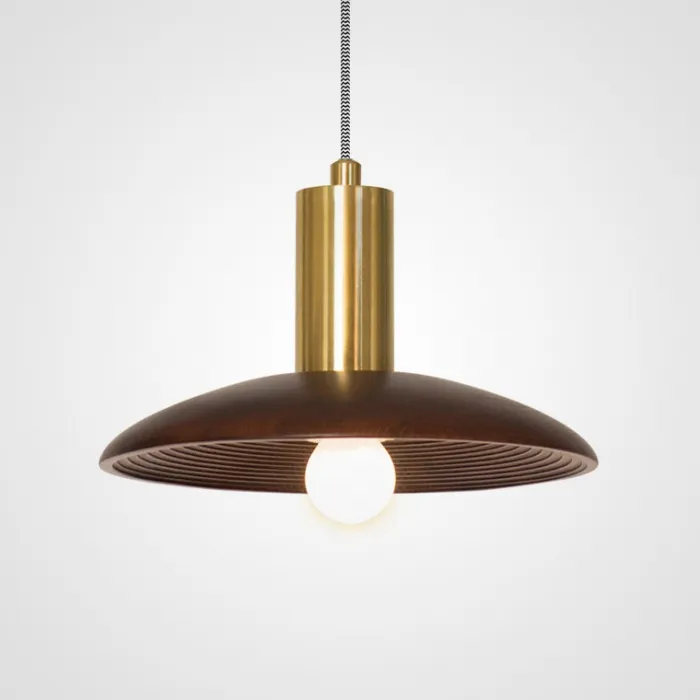 Подвесной светильник WOOD Light brown от ImperiumLoft