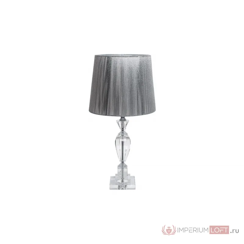 Лампа настольная хрустальная (серебряный плафон) X181617 от ImperiumLoft