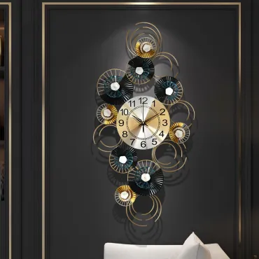 Дизайнерский настенный декор часы LaLume-KKK00314