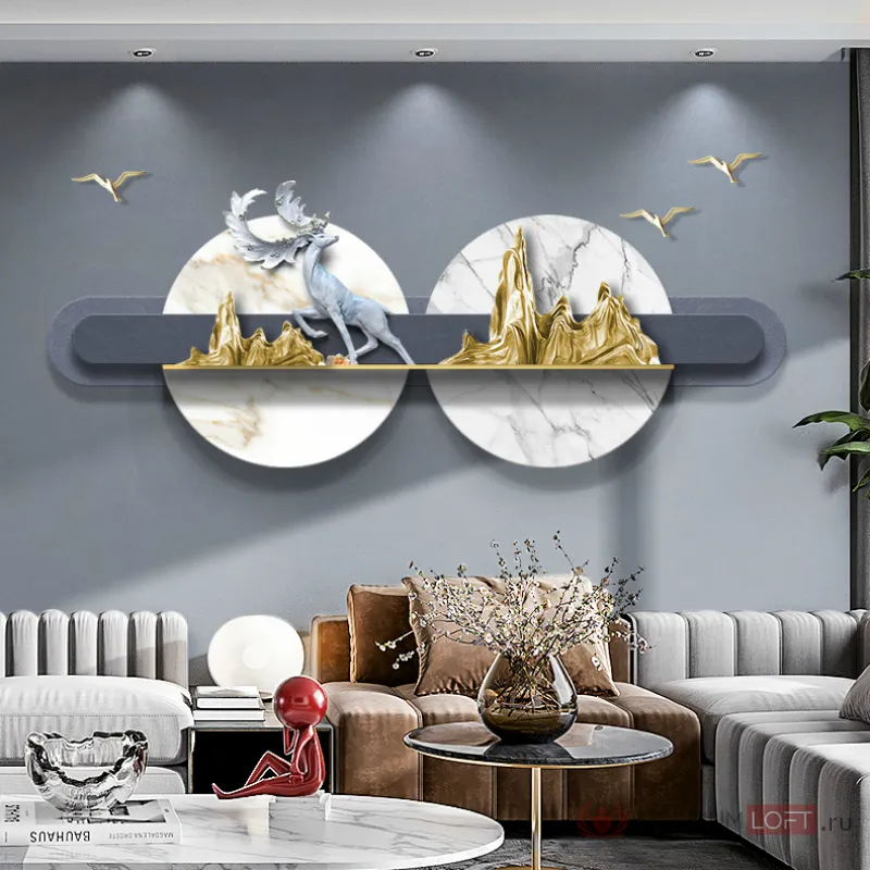 Дизайнерский настенный декор LaLume-KKK00263 от ImperiumLoft