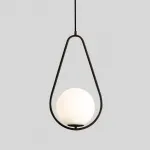 Подвесной светильник HOOP DROP Black от ImperiumLoft