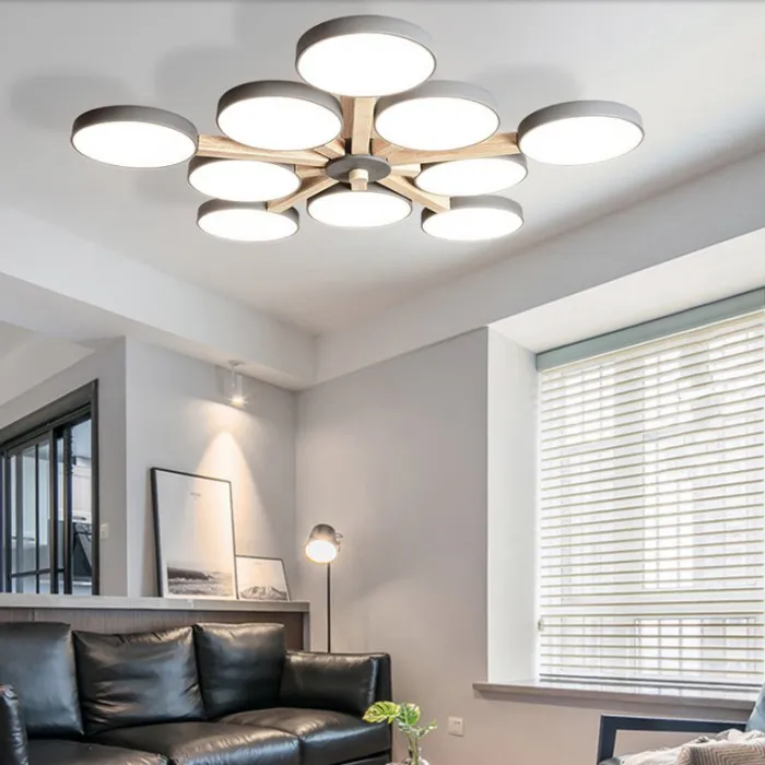 Потолочный светильник TURNA L10 Grey от ImperiumLoft