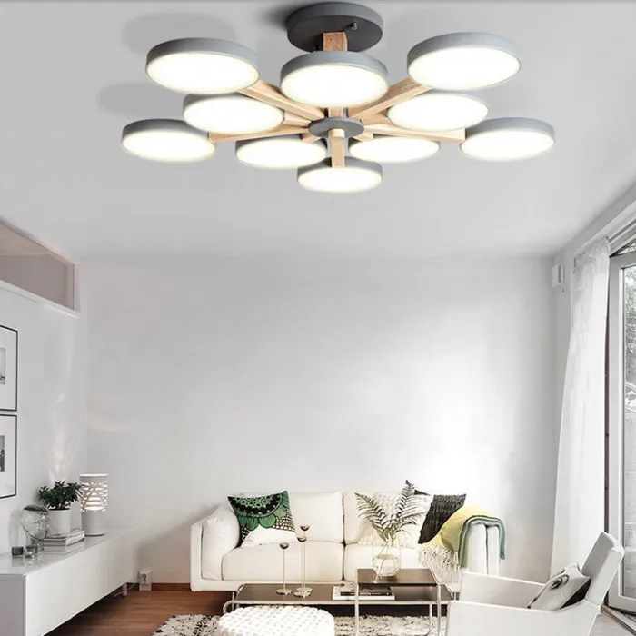 Потолочный светильник TURNA L10 Grey от ImperiumLoft