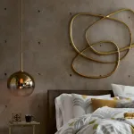 Подвесной светильник PASSAGE ONE D30 Gold от ImperiumLoft
