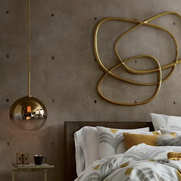 Подвесной светильник PASSAGE ONE D30 Gold от ImperiumLoft