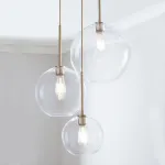 Подвесной светильник PASSAGE ONE D30 Silver от ImperiumLoft
