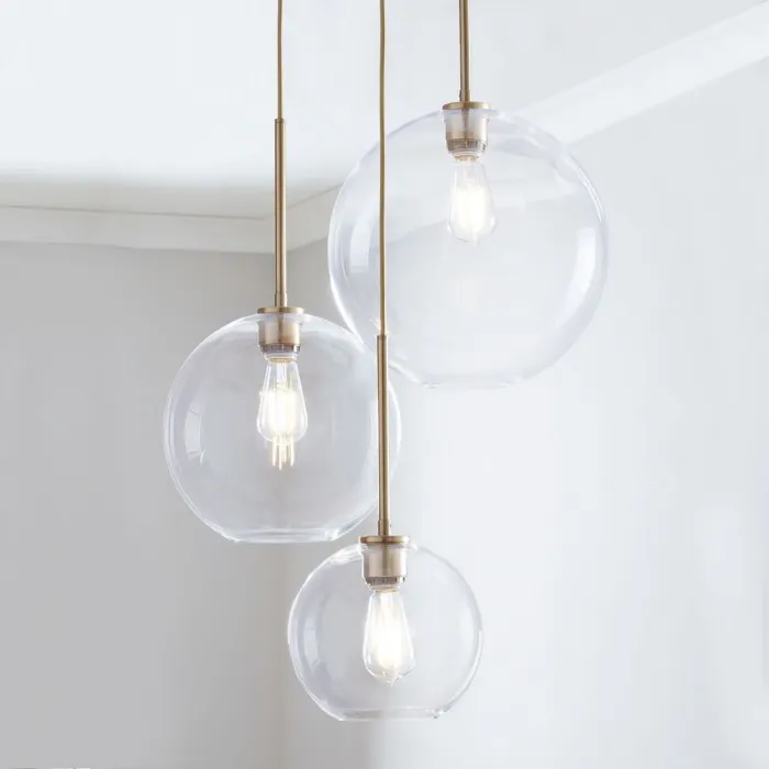 Подвесной светильник PASSAGE ONE D30 Silver от ImperiumLoft