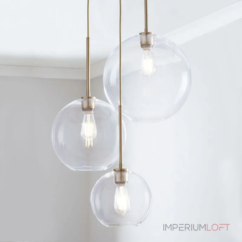 Подвесной светильник PASSAGE ONE D30 Silver от ImperiumLoft Подвесной светильник PASSAGE ONE D30 Silver от ImperiumLoft