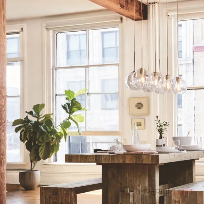 Подвесной светильник PASSAGE ONE D30 Silver от ImperiumLoft Подвесной светильник PASSAGE ONE D30 Silver от ImperiumLoft