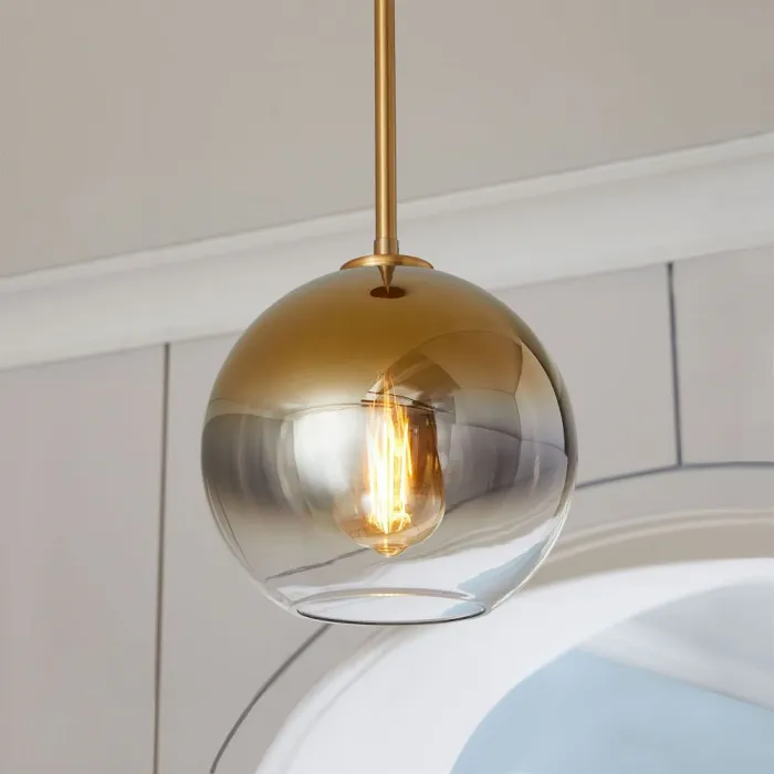 Подвесной светильник PASSAGE ONE D30 Silver от ImperiumLoft