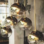 Подвесной светильник PASSAGE ONE D30 Gold от ImperiumLoft