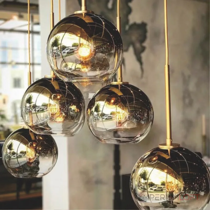 Подвесной светильник PASSAGE ONE D30 Gold от ImperiumLoft Подвесной светильник PASSAGE ONE D30 Gold от ImperiumLoft