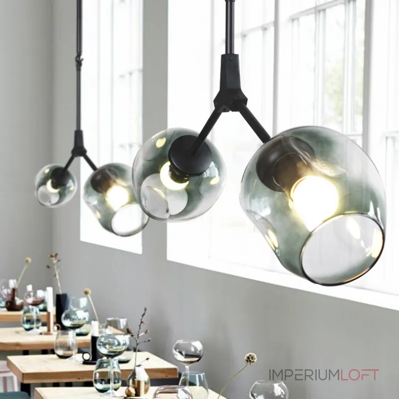 Подвесной светильник ADEL-ONE L1 Cognac Black Подвесной светильник ADEL-ONE L1 Cognac Black