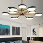 Подвесная люстра TURNA DBL L12 White от ImperiumLoft