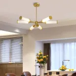Подвесная люстра RAMOSE В24 Золото от ImperiumLoft