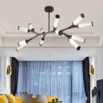 Подвесная люстра RAMOSE В24 Золото от ImperiumLoft