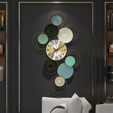 Дизайнерский настенный декор часы LaLume-KKK00316