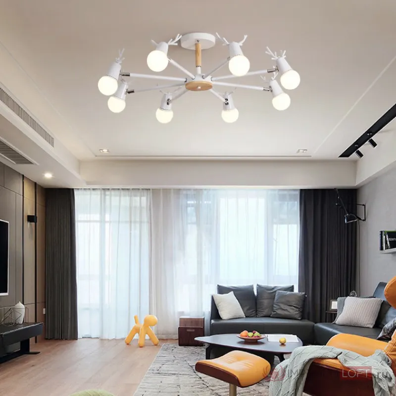 Подвесная люстра DEERCH D65 Black от ImperiumLoft