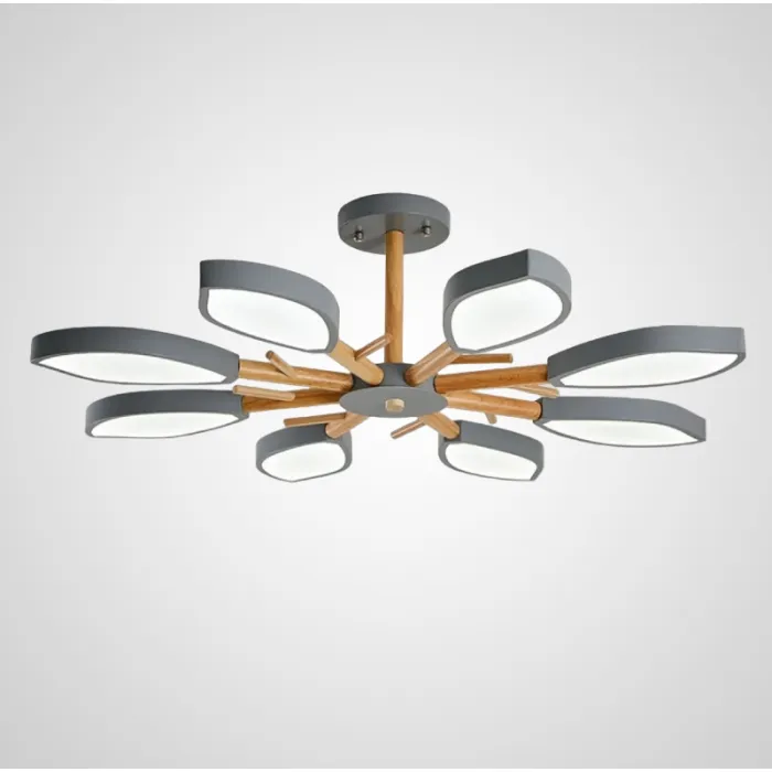 Подвесная люстра FRIM L8 Grey от ImperiumLoft