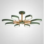 Подвесная люстра FRIM L8 Green от ImperiumLoft