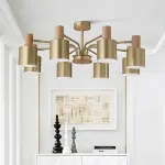 Подвесная люстра INGRID 8 metal от ImperiumLoft