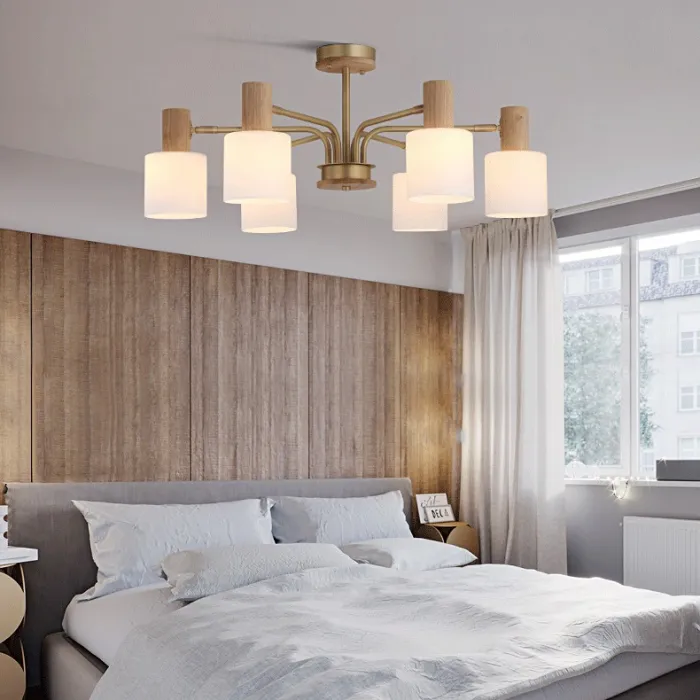 Подвесная люстра INGRID 6 glass от ImperiumLoft