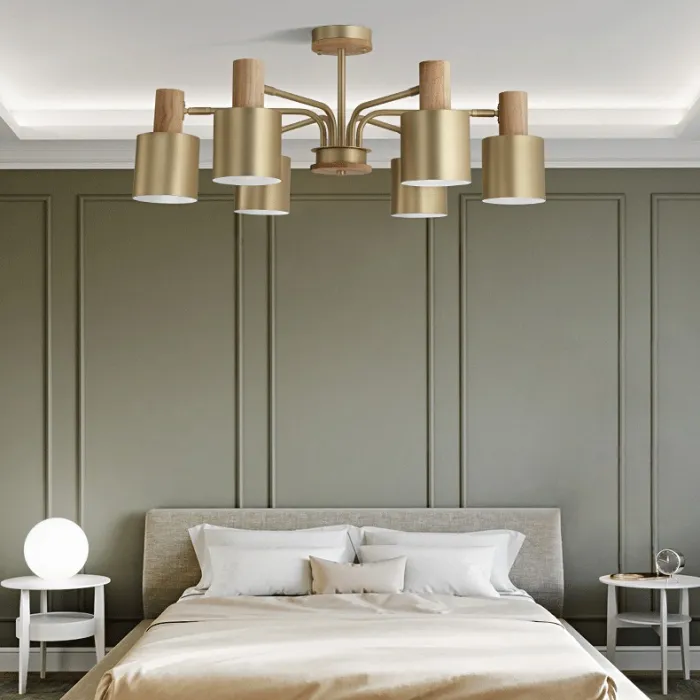 Подвесная люстра INGRID 6 metal от ImperiumLoft