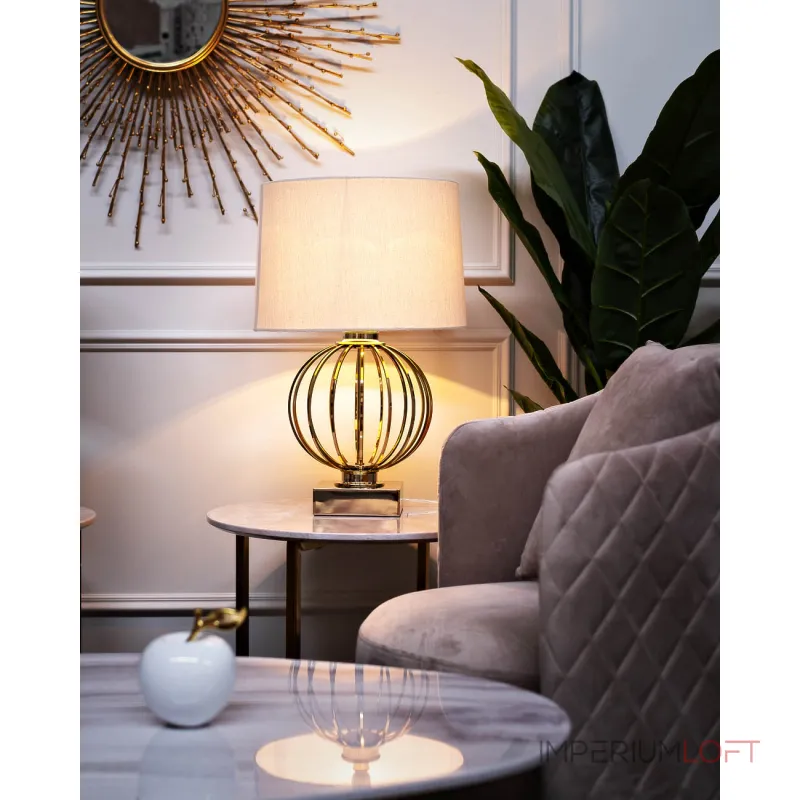 Настольная лампа золотая 22-86949 от ImperiumLoft Настольная лампа золотая 22-86949 от ImperiumLoft