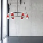 Подвесная люстра ALERT Хром от ImperiumLoft