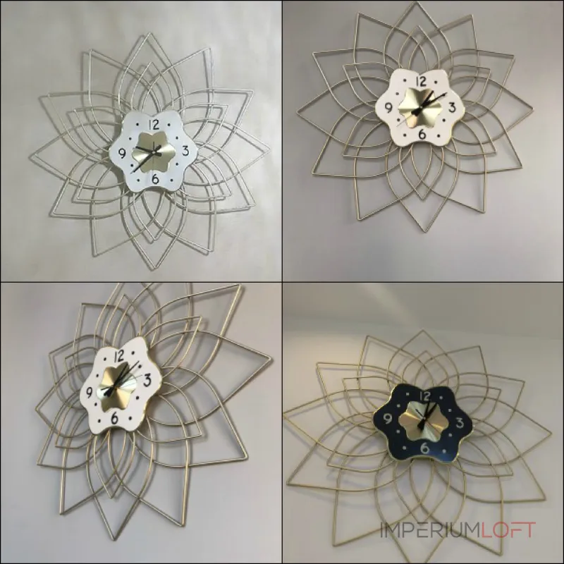 Дизайнерский настенный декор часы LaLume-KKK00308 от ImperiumLoft