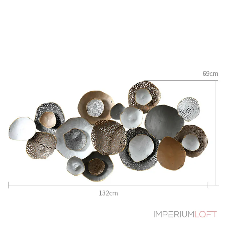 Дизайнерский настенный декор LaLume-KKK00155 от ImperiumLoft Дизайнерский настенный декор LaLume-KKK00155 от ImperiumLoft